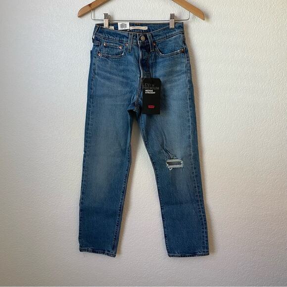 Levi’s Womens Wedgie Straight Jeans - Picture 1 of 3